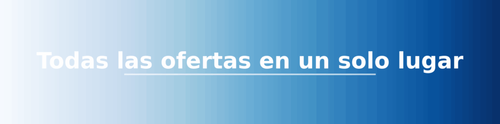 Todas las ofertas de empleo en un solo lugar
