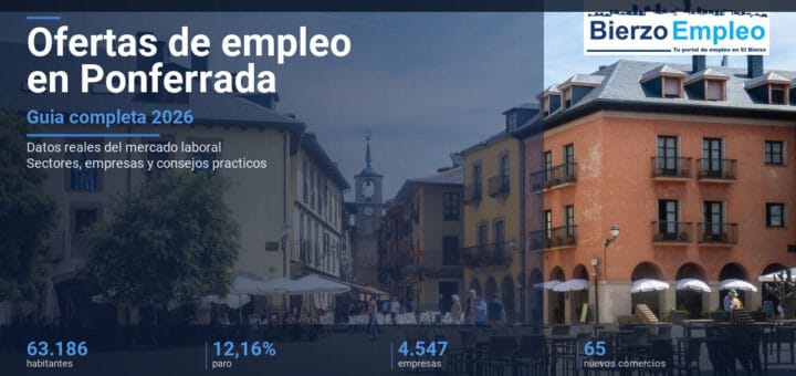 Ofertas de empleo en Ponferrada 2026 - BierzoEmpleo